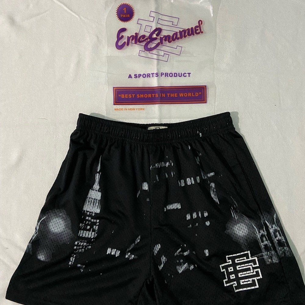 Eric Emanuel Black Athletic Shorts